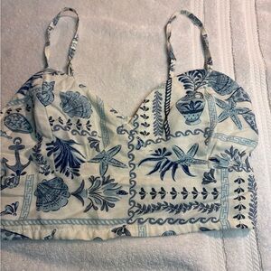 Midnight Sky Nautical Print Pants set